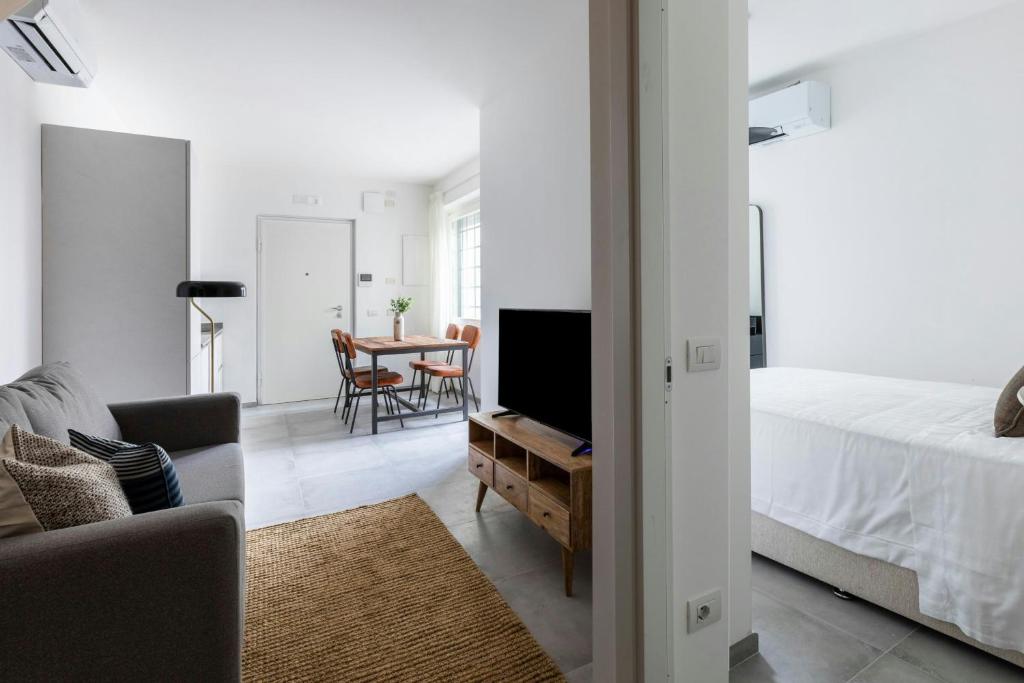 Postel nebo postele na pokoji v ubytování Sonder by Marriott Bonvoy San Lorenzo Apartments