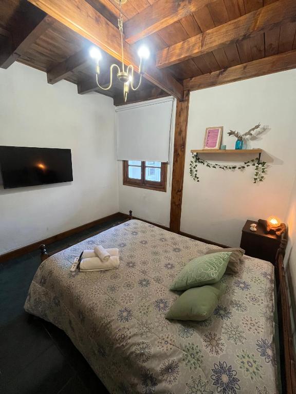 Postel nebo postele na pokoji v ubytování Hostel Cosmo