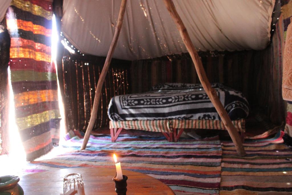 Letto o letti in una camera di Campement Akka Nait Sidi - Tissint