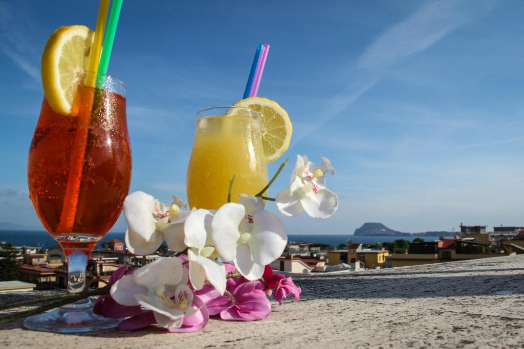 Nápoje v ubytování Hotel Santa Marta
