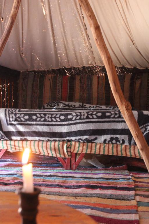 Letto o letti in una camera di Campement Akka Nait Sidi - Tissint