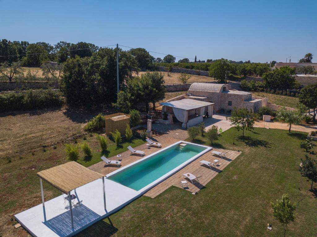 The swimming pool at or close to HelloAPULIA Typical Cottage Lamia delle Murge - Private Pool & Scenic Hilltop Retreat - Pet friendly