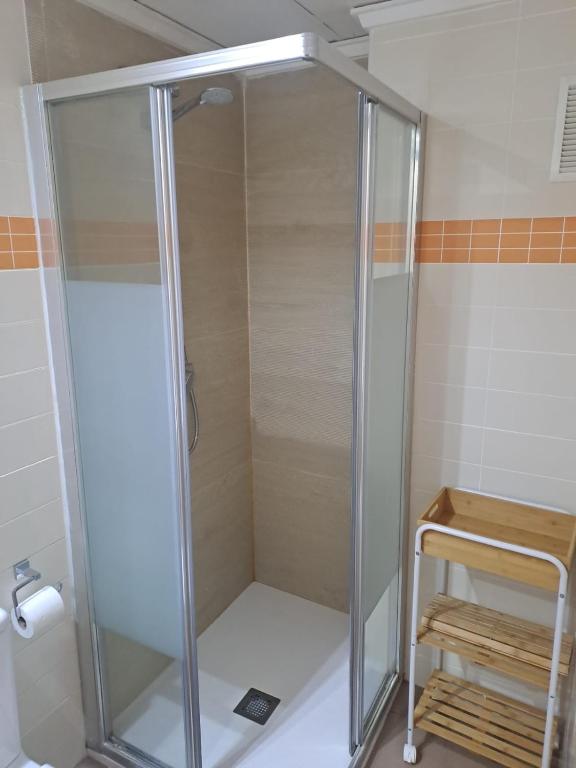 Koupelna v ubytování Estudio Daimús primera línea de playa