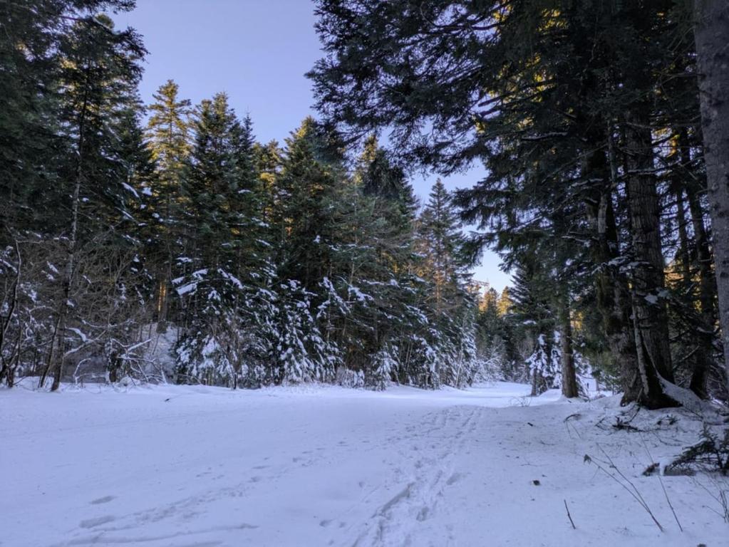 L'établissement Sous les Etoiles du Bugey en hiver