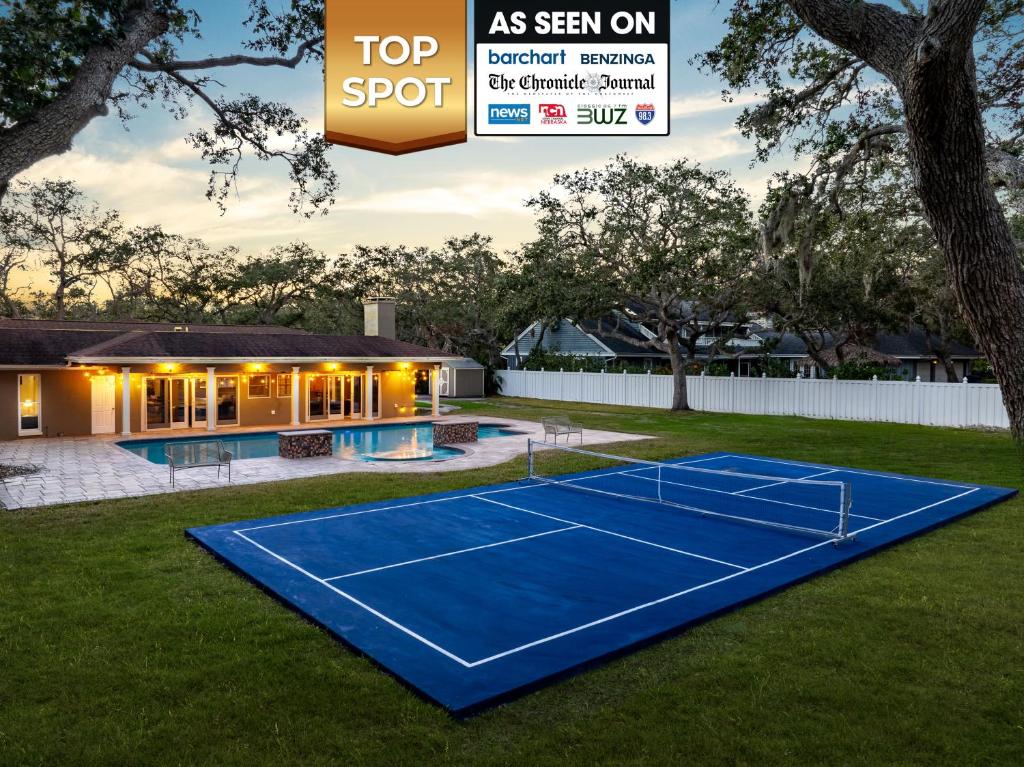 Picture of Luxury Villa with Pickleball Court, Heated Pool, Treehouse and Game ...
