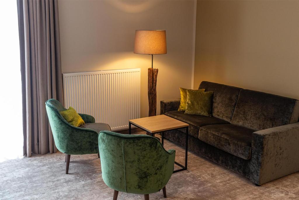 Posezení v ubytování Dorint Strandresort & Spa Ostseebad Wustrow