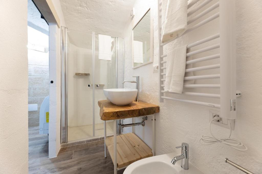 Koupelna v ubytování Casa Harem
