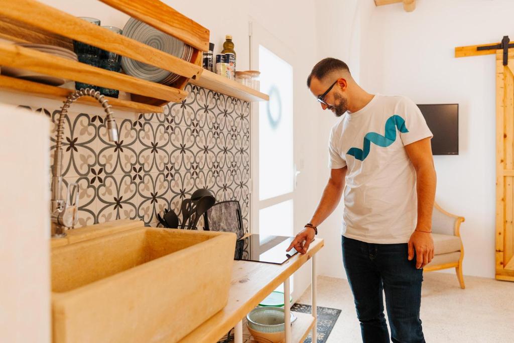 Postel nebo postele na pokoji v ubytování Casa Harem