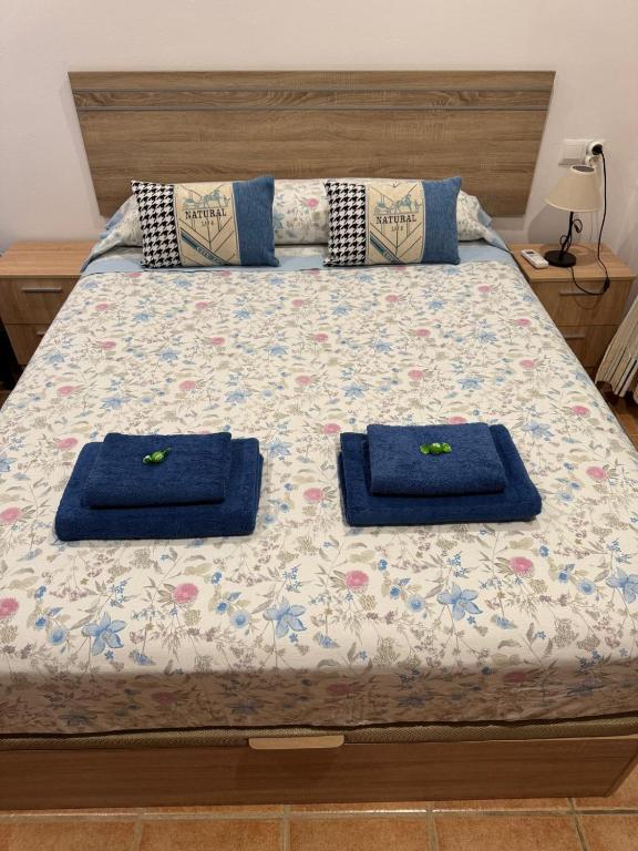 Postel nebo postele na pokoji v ubytování Casa Al Andalus