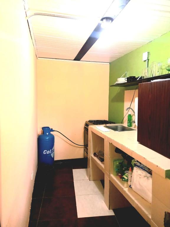 Kuchyň nebo kuchyňský kout v ubytování Donde Pepe Loft Apartasuite.