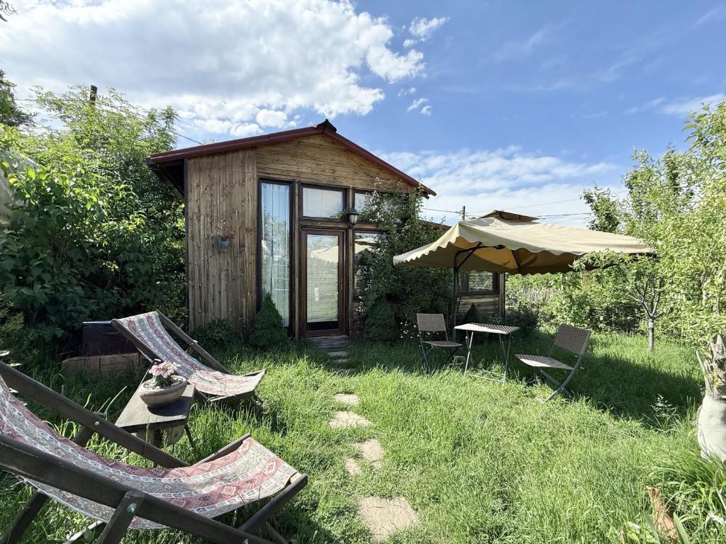 Zahrada ubytování Kiketi Paradise