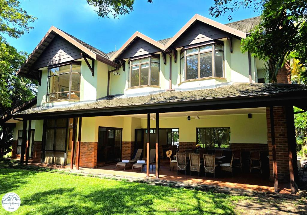 Το κτήριο όπου στεγάζεται  η βίλα