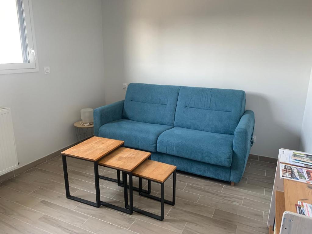 Et opholdsområde på Appartement 1er étage