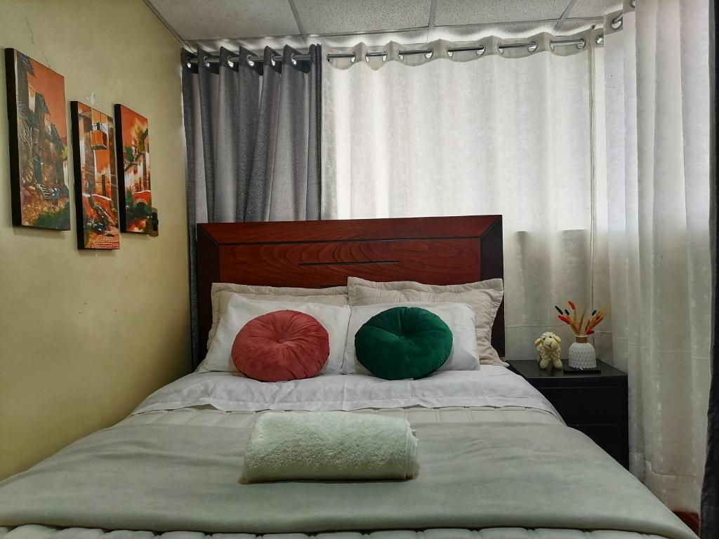 Postel nebo postele na pokoji v ubytování Sweet Home tu hogar en Cusco