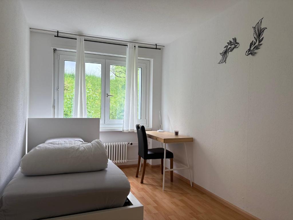Posezení v ubytování Au Zimmer