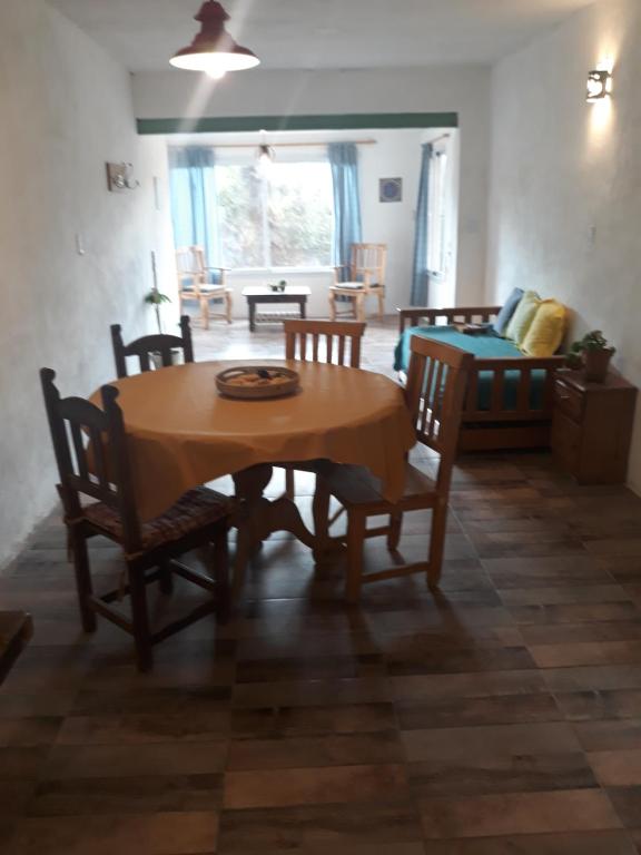 Coin salon dans l'établissement Casa Las Rosas