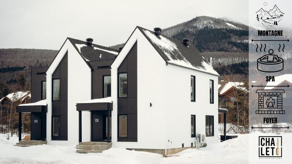 Γενική θέα στο βουνό ή θέα στο βουνό από  αυτό το σαλέ