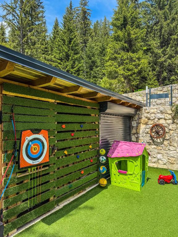 Zahrada ubytování Vila Bašić Vlašić Spa Apartman JELEN
