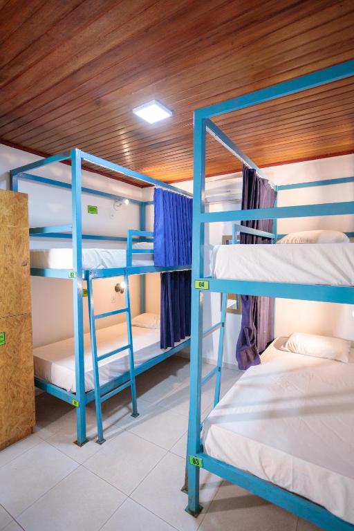 Postel nebo postele na pokoji v ubytování Pousada da Milla