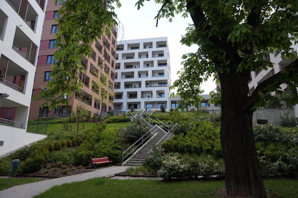 Zahrada ubytování Leongargt Apartments