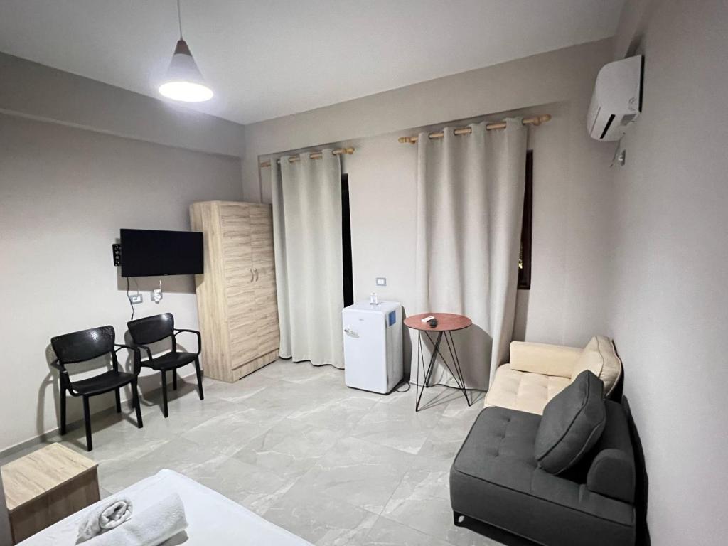 Uma televisão e/ou sistema de entretenimento em Serene Stay