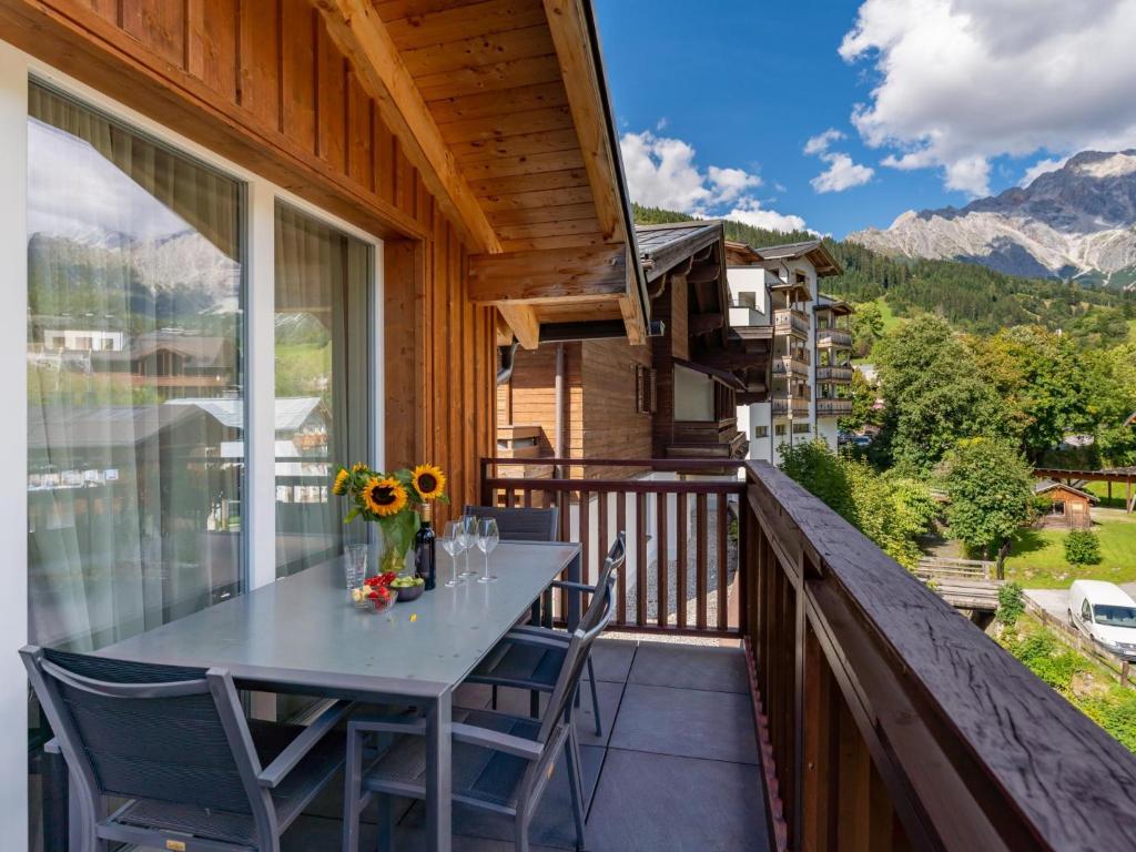 Nespecifikovaný výhled na hory nebo výhled na hory při pohledu z apartmánu