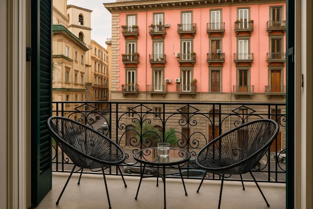Balkón nebo terasa v ubytování Sanfelice 33 Luxury Suites