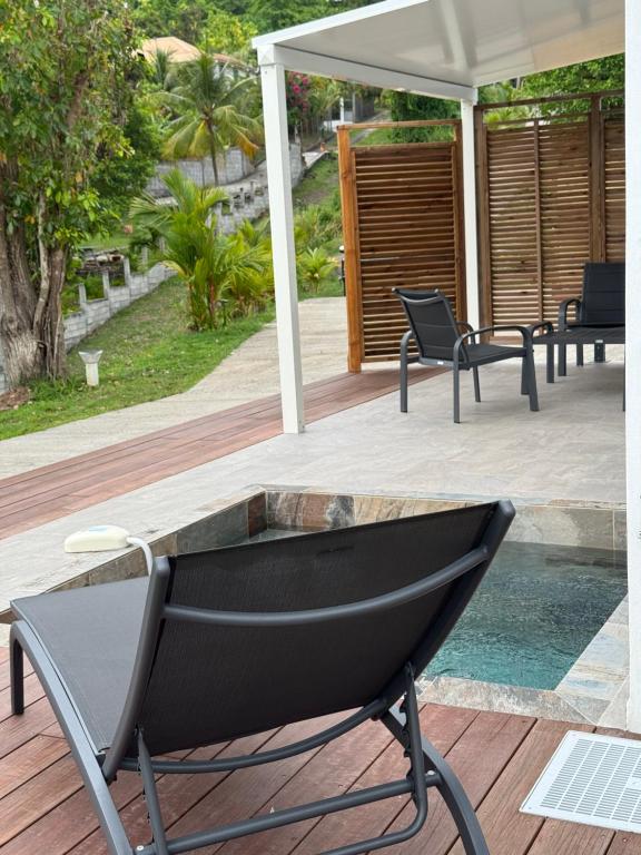 Patio nebo venkovní prostory v ubytování Villa Maya & Villa Massaï