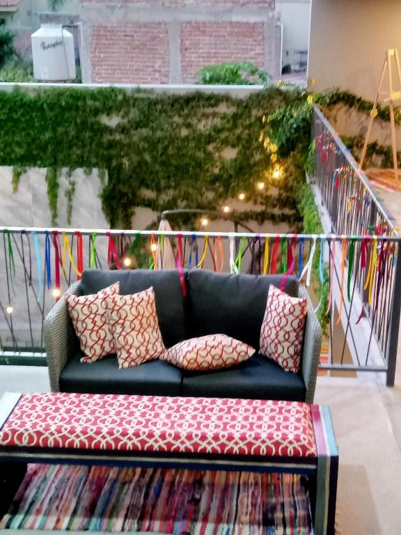 Posezení v ubytování Hotel Casa Nativa Ajijic