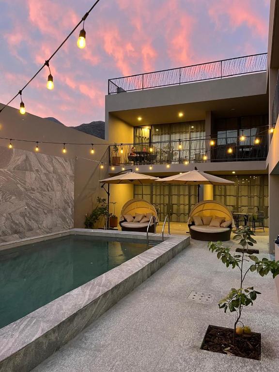 Bazén v ubytování Hotel Casa Nativa Ajijic nebo v jeho okolí