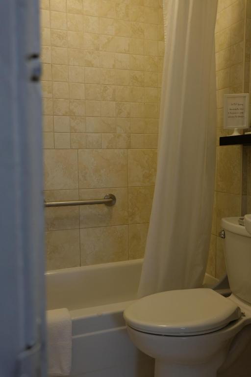 Koupelna v ubytování Au Petit Hôtel