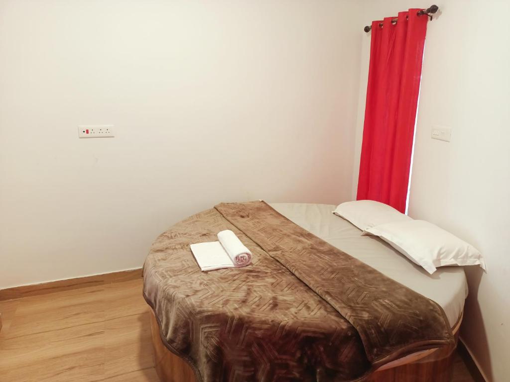 Postel nebo postele na pokoji v ubytování Valley homes