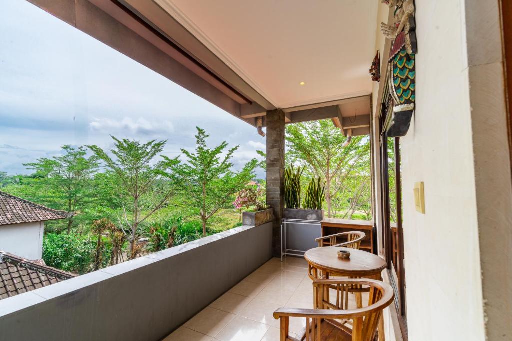 Balkón nebo terasa v ubytování Rena House Ubud