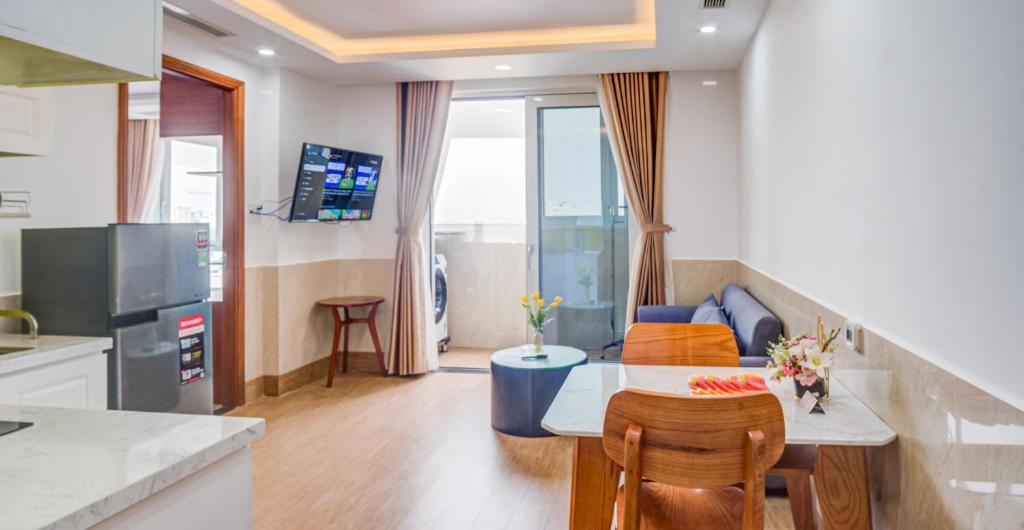 TV a/nebo společenská místnost v ubytování Phan Van 2 hotel