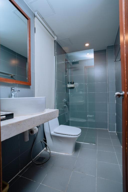 Koupelna v ubytování Home Chic Hotel