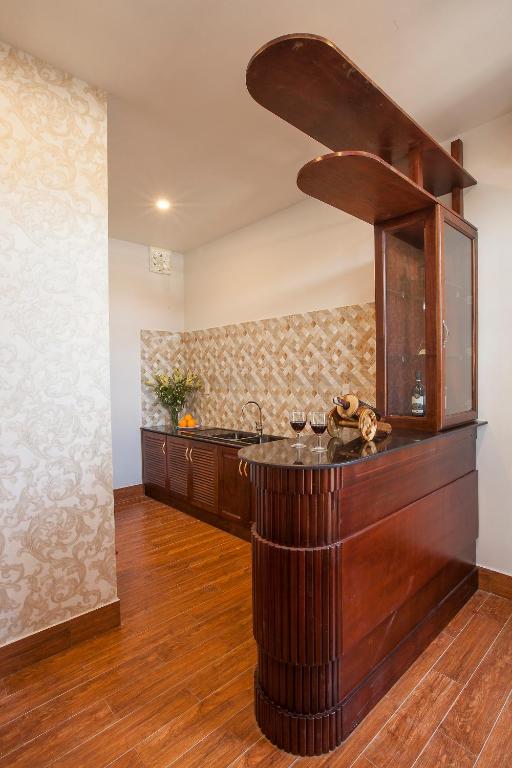 Nhà bếp/bếp nhỏ tại Phuong Nam Guest House