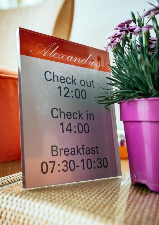 Alexandros Boutique Hotel - Resim 16