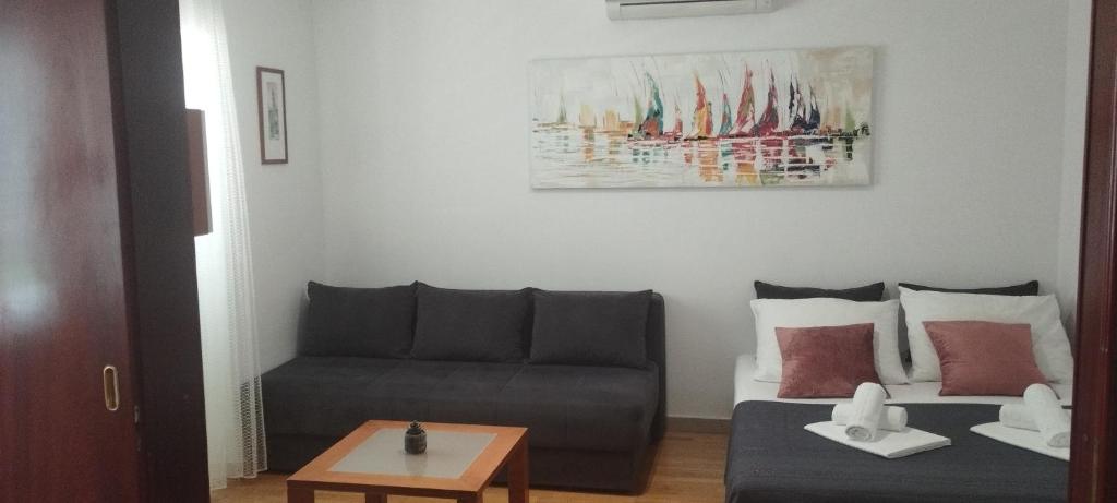 Posezení v ubytování APARTMANI KUJUNDŽIĆ