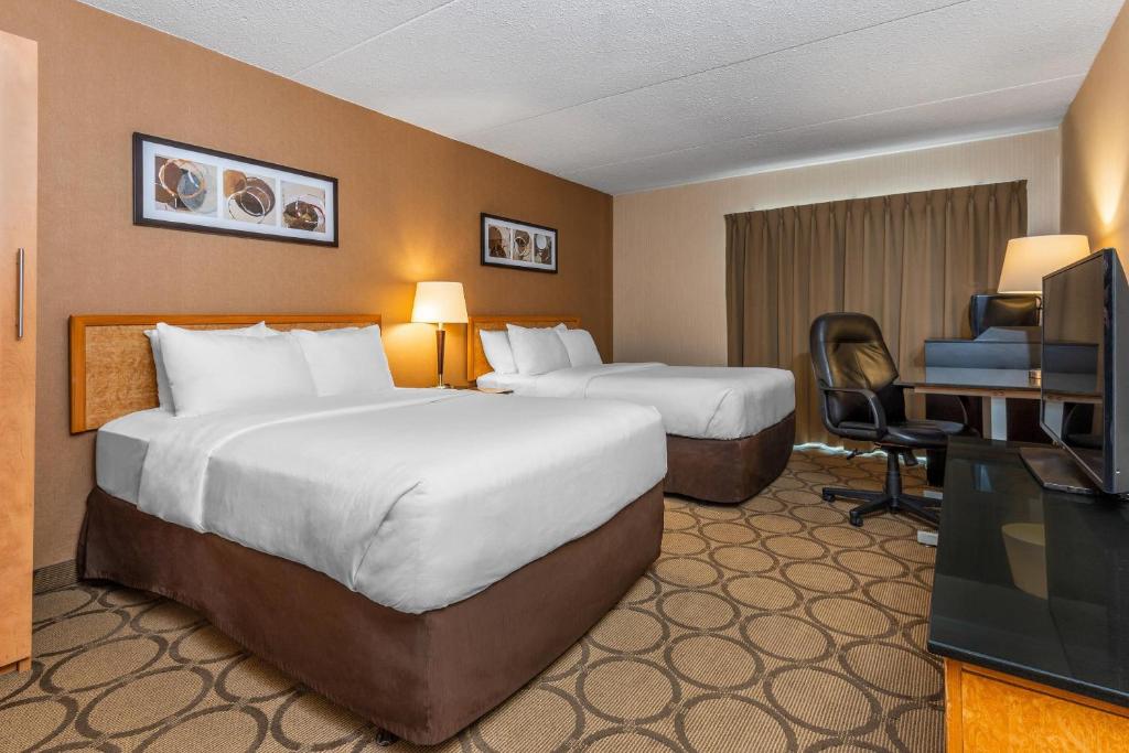 Postel nebo postele na pokoji v ubytování Comfort Inn