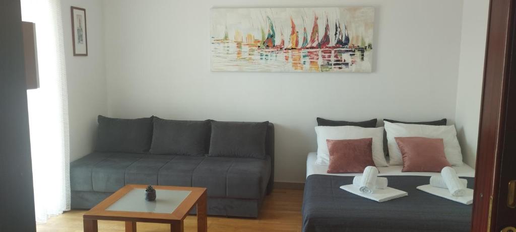 Posezení v ubytování APARTMANI KUJUNDŽIĆ
