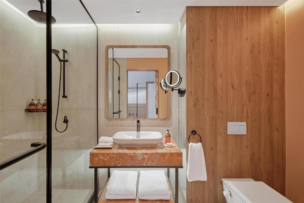 Vannituba majutusasutuses Hyatt Centric Cairo West