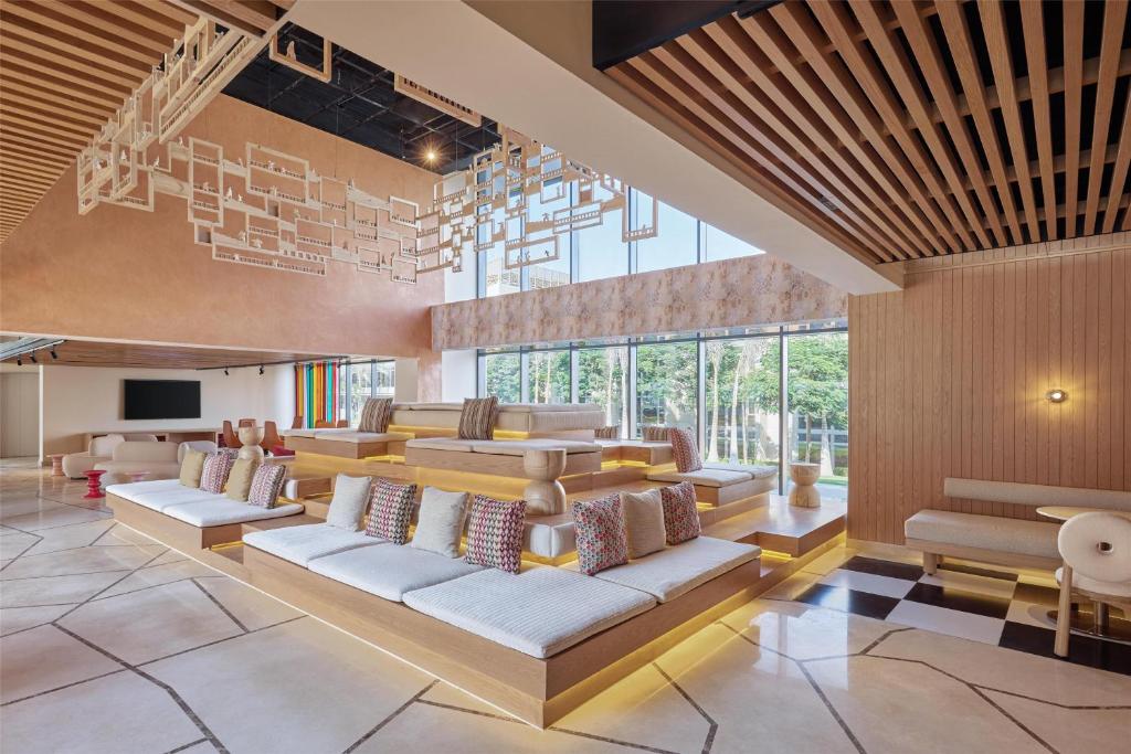 Istumisnurk majutusasutuses Hyatt Centric Cairo West