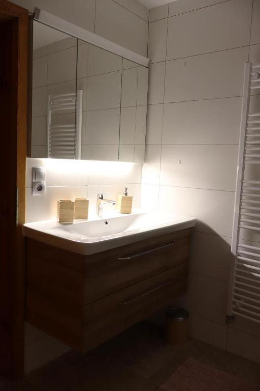 Koupelna v ubytování Ferienhaus Ella