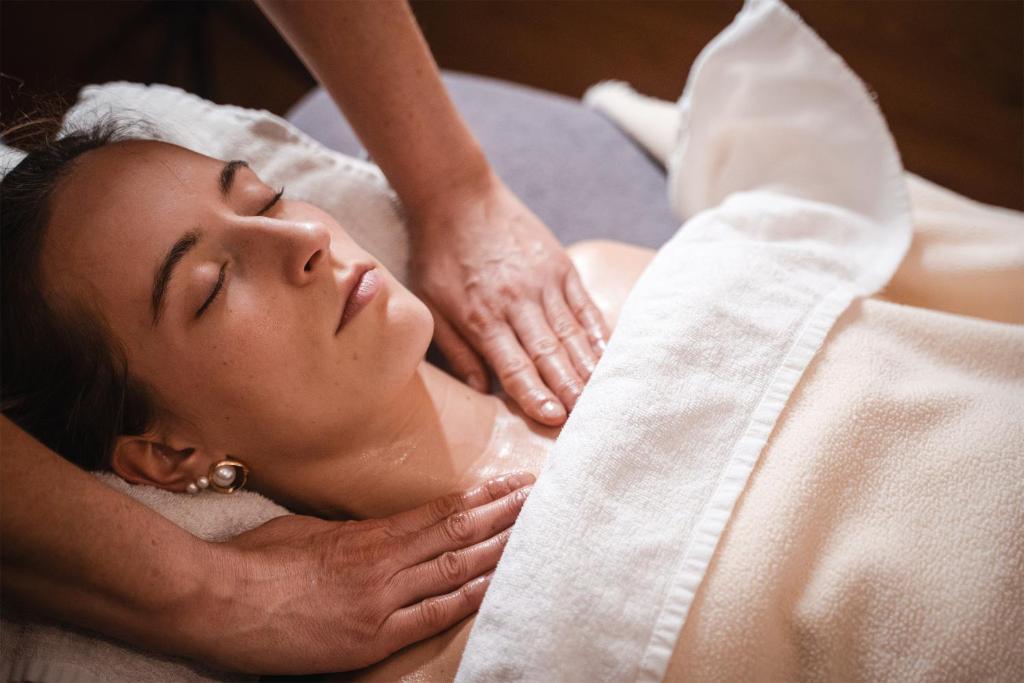 Lázně a/nebo wellness v ubytování Farmhotel Moosmair