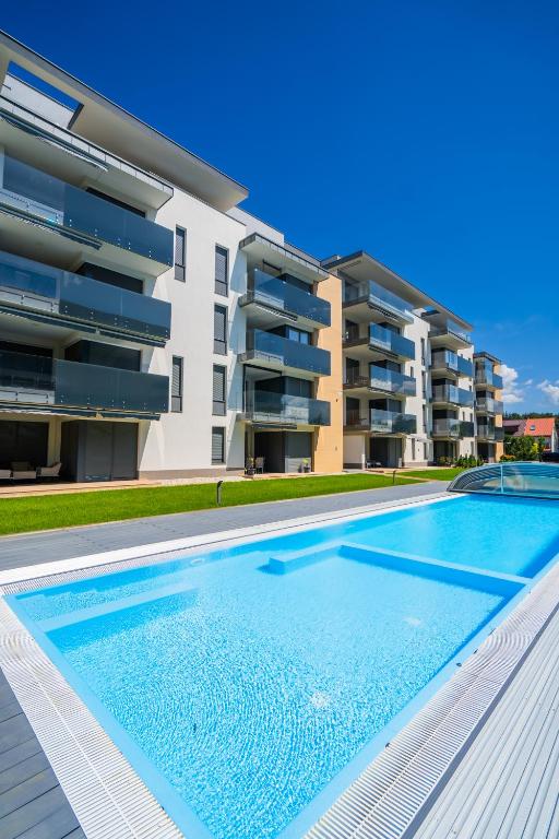 Bazén v ubytovaní MyFlat Casa Galerius Apartment alebo v jeho blízkosti