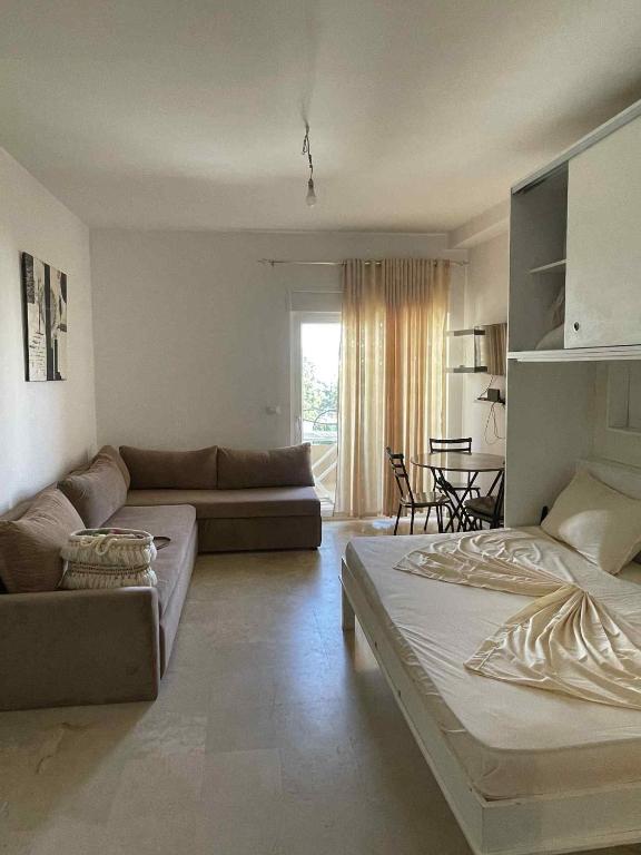 Postel nebo postele na pokoji v ubytování Appartement Sou