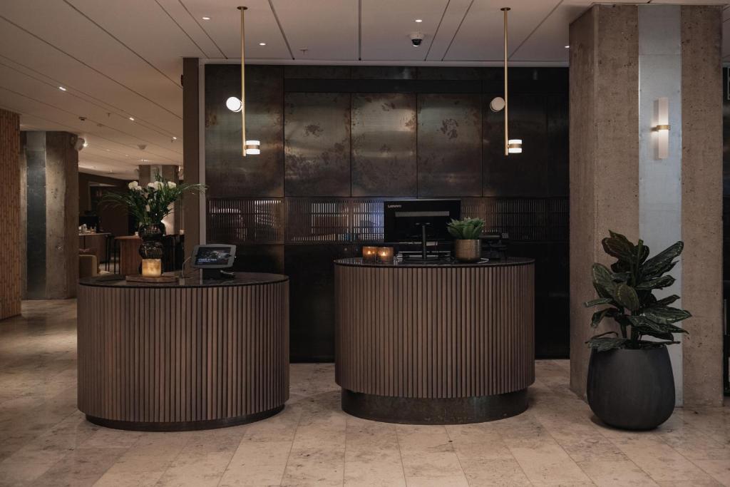 Vstupní hala nebo recepce v ubytování Home Hotel Mektagonen