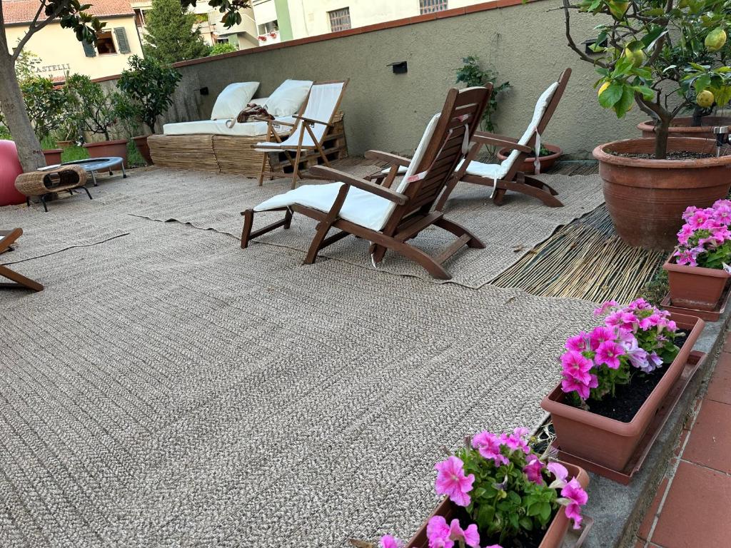 Zahrada ubytování Domus Socolatae Cocoa Journey Tuscan Lifestyle B&B