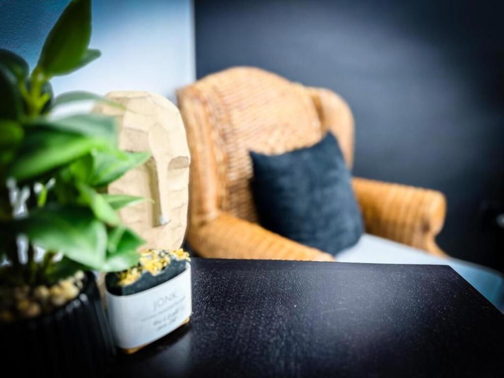 Et opholdsområde på The Cottage Self-Catering Accommodation