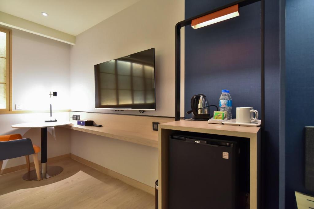 Kuchyň nebo kuchyňský kout v ubytování Holiday Inn Express Taipei Train Station by IHG